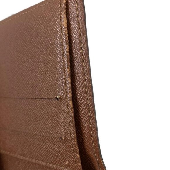 LOUIS VUITTON Porte Monnaie Billets Cartes Credit M61652 Monogram SD0020 - Picture 9 of 9